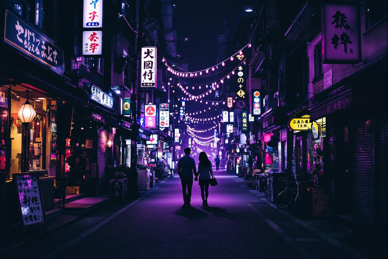 某女星被拍到与神秘男子同游日本，两人亲密互动